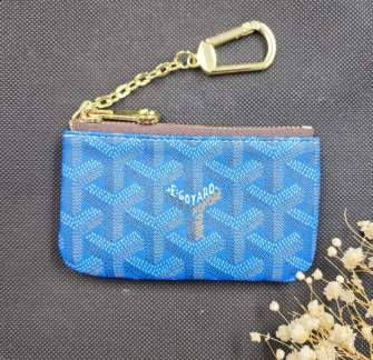 Blue keychain pouch accessory product image
