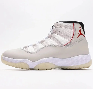 White basketball shoe side view