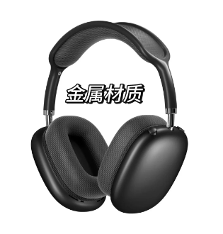 Black over-ear headphones product image