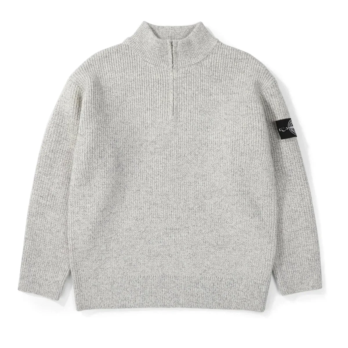 Stone Island grey half-zip sweater in UUFinds spreadsheet