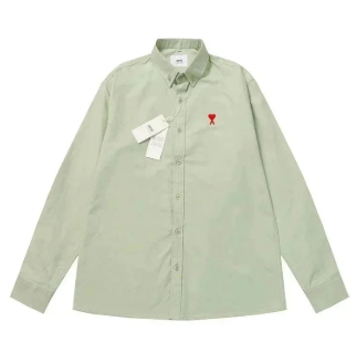 Light green logo button shirt product image