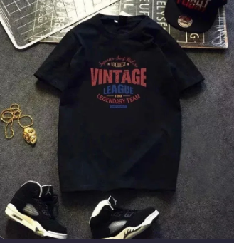Black vintage wash T-shirt product image